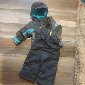 Boys snowbib set